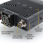 Rugged Radios Radio Kit Lite - Rambler G4 GMRS Mobile Radio with Stealth Antenna