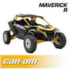 Rugged Radios 20-24 Can-Am Maveric R R Ult. Complete Comm Kit w/ BT Intercom and 2-Way Radio
